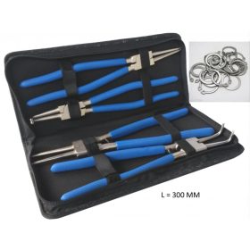 Seeger fogó készlet 300mm 4 részes