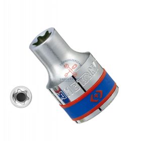 Kézi torx dugókulcs fej 1/2" rövid E20