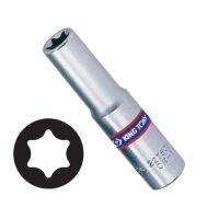 Torx dugókulcs fej 1/4" hosszú (E-torx)